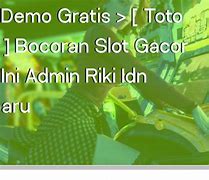 Slot Gacor Macau Toto Net Demo Hari Ini Terbaru